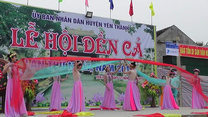 Lễ hội đền Cả, xã Hoa Thành, huyện Yên Thành