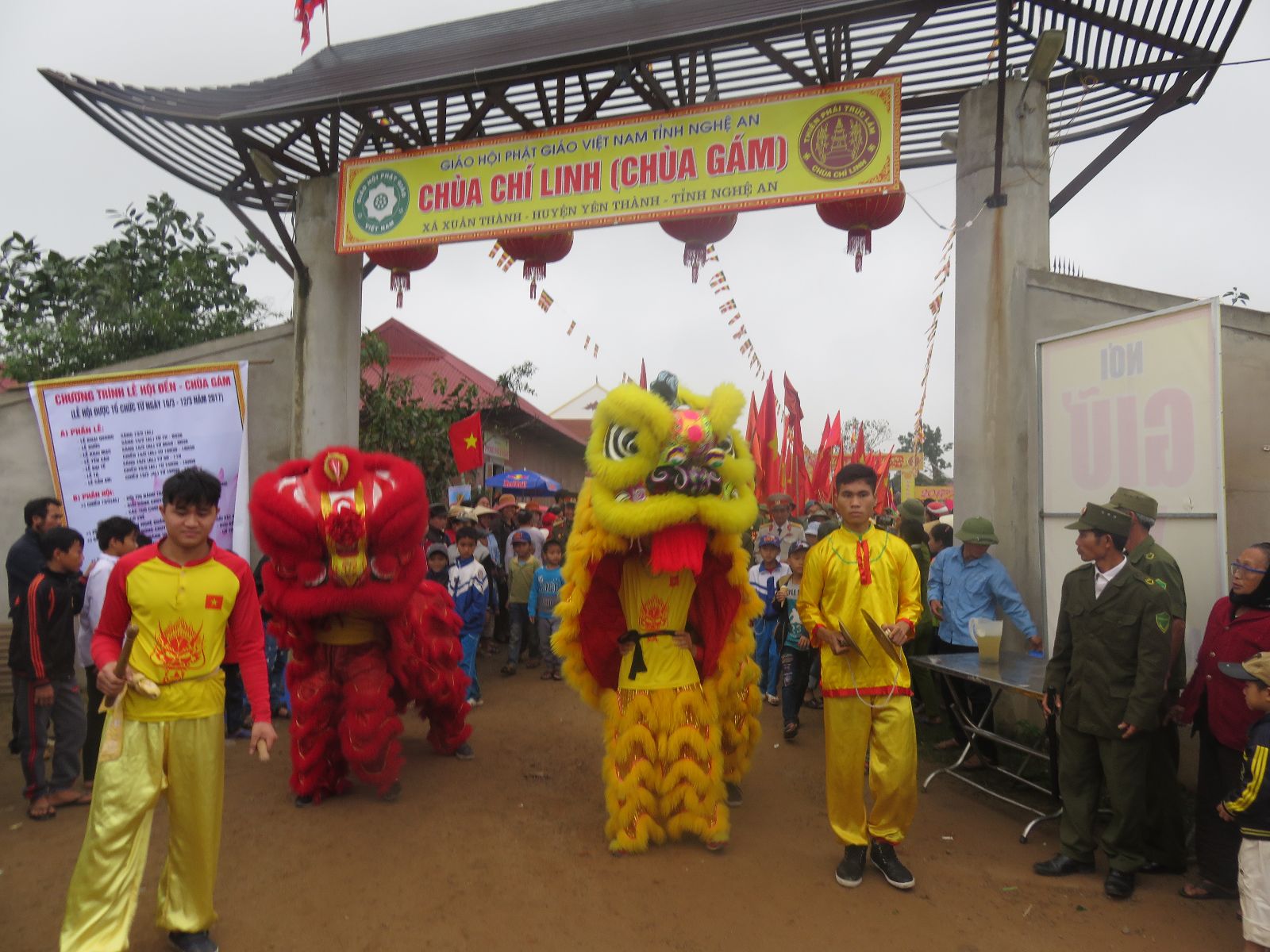 Lễ hội đền chùa Gám năm 2017