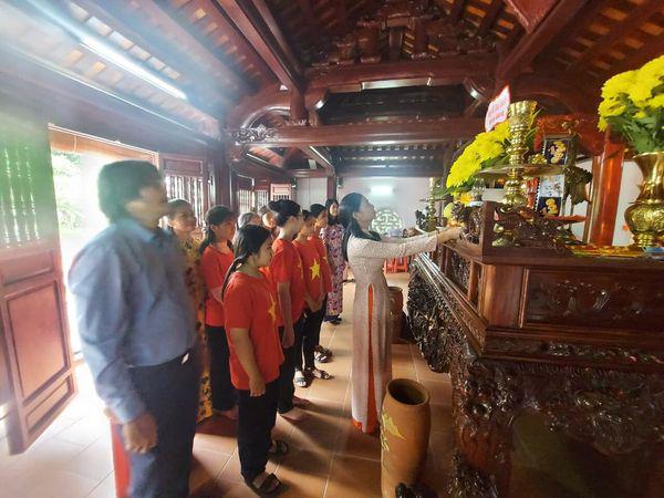 HOẠT ĐỘNG TRẢI NGHIỆM TÌM HIỂU DI SẢN QUÊ HƯƠNG EM CỦA HỌC SINH BẬC THCS TẠI DI TÍCH QGĐB KHU LƯU NIỆM PHAN BỘI CHÂU!