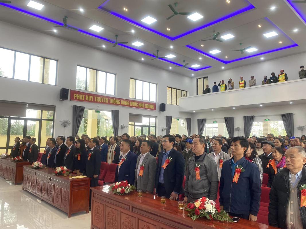 LỄ ĐÓN NHẬN BẰNG XẾP HẠNG DI TÍCH LỊCH SỬ CẤP TỈNH NHÀ THỜ HỌ PHAN PHÚC LONG VÀ LĂNG MỘ LÂM CĂNG TRIỆU CƠ, XÃ TĂNG THÀNH VÀ THỊ TRẤN YÊN THÀNH.