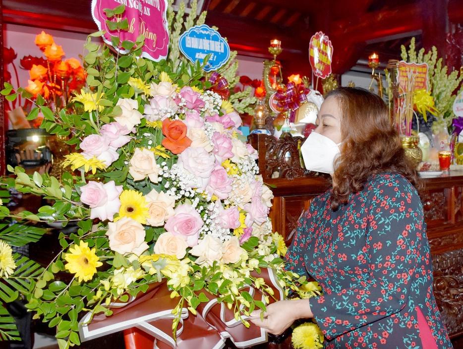 Trang trọng tổ chức lễ giỗ lần thứ 81 của nhà chí sỹ yêu nước Phan Bội Châu