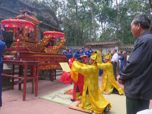 Lễ hội đền Đức Hoàng năm 2018