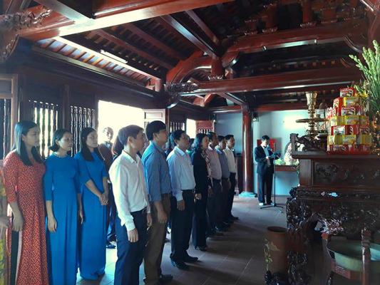 Lễ kỷ niệm 151 năm ngày sinh Chí sỹ yêu nước Phan Bội Châu