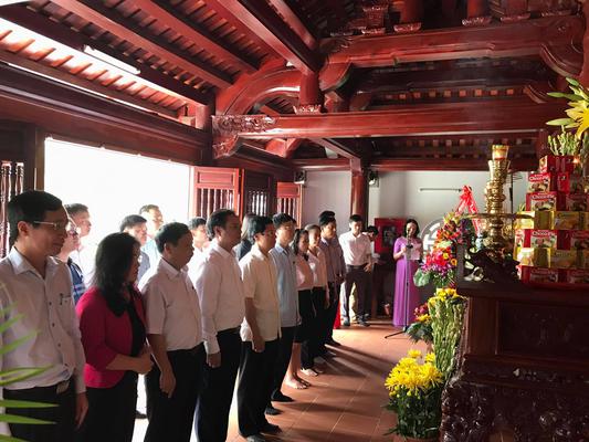 Lễ giỗ lần thứ 78 của Chí sỹ yêu nước Phan Bội Châu