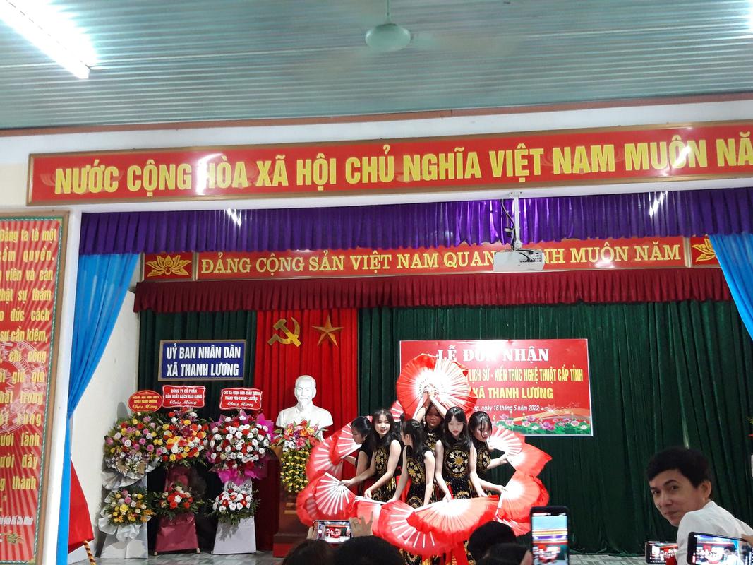 Lễ đón nhận bằng xếp hạng di tích lịch sử - kiến trúc nghệ thuật Đền Cả, xã Thanh Lương, huyện Thanh Chương