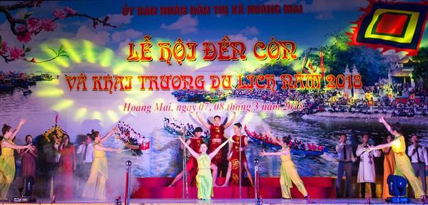 Linh thiêng lễ hội đền Cờn