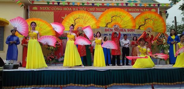 Lễ hội đền Nghĩa Sơn và đón nhận bằng xếp hạng di tích lịch sử cấp tỉnh