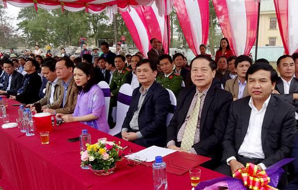 Lễ đón nhận bằng xếp hạng di tích lịch sử cấp Tỉnh nhà thờ họ Lê Trọng