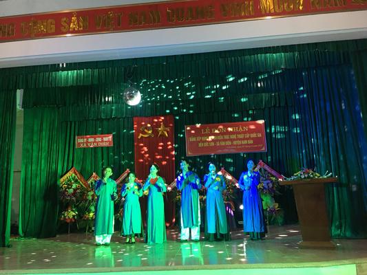 Lễ đón nhận bằng xếp hạng di tích Kiến trúc nghệ thuật cấp Quốc gia – đền Đức Sơn.