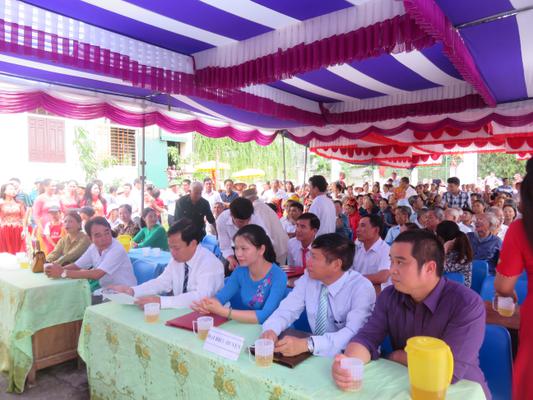 Lễ đón nhận bằng xếp hạng di tích lịch sử cấp Tỉnh Đền Thọ Toán