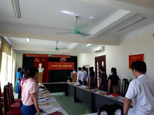 Lễ kết nạp Đảng viên mới năm 2018