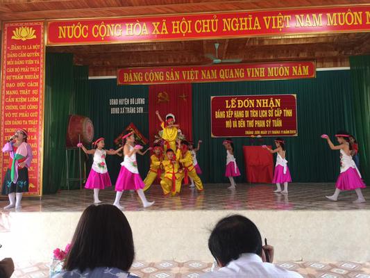 Lễ đón nhận bằng xếp hạng di tích lịch sử cấp tỉnh mộ và đền thờ Phan Sỹ Tuấn