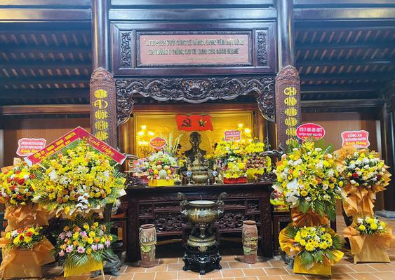 HOẠT ĐỘNG TRI ÂN NGÀY THƯƠNG BINH LIỆT SỸ TẠI DI TÍCH QUỐC GIA KHU LƯU NIỆM TỔNG BÍ THƯ LÊ HỒNG PHONG.