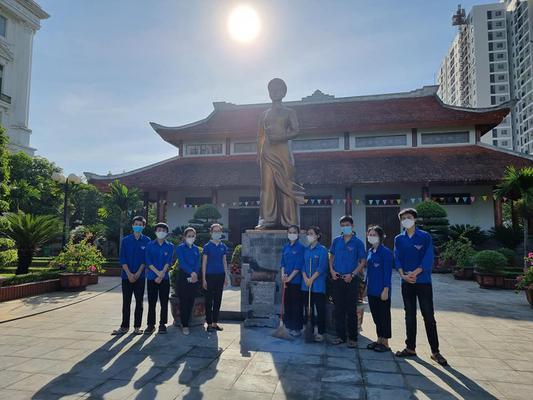 Nhà lưu niệm đồng chí Nguyễn Thị Minh Khai tổng vệ sinh chuẩn bị chuỗi sự kiện tri ân năm 2021.