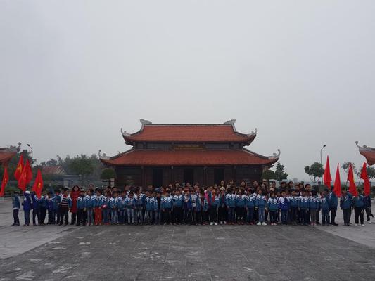 Chuyến tham quan trải nghiệm về nguồn của các em học sinh tại KLN Tổng Bí Thư Lê Hồng Phong