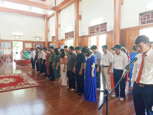 Lễ giỗ lần thứ 78 của đồng chí Nguyễn Thị Minh Khai