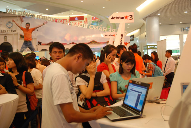 Dịch vụ check in online khi đi máy bay tăng trưởng mạnh 6 tháng đầu năm