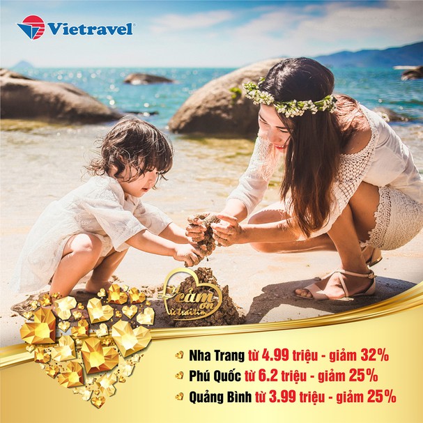 Vietravel Vinh giảm giá hơn 5.000 suất du lịch trọn gói trong và ngoài nước