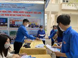 Nghệ An tổ chức “Ngày hội việc làm” cho sinh viên, đoàn viên thanh niên và người lao động năm 2022.