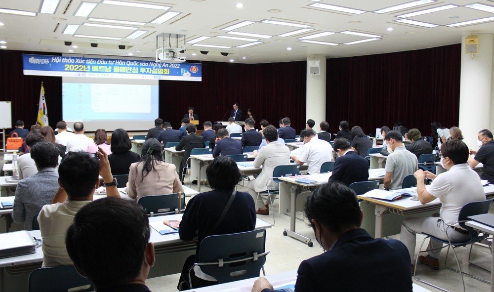 Nghệ An tổ chức hội thảo xúc tiến đầu tư tại thành phố Gwangju (Hàn Quốc)