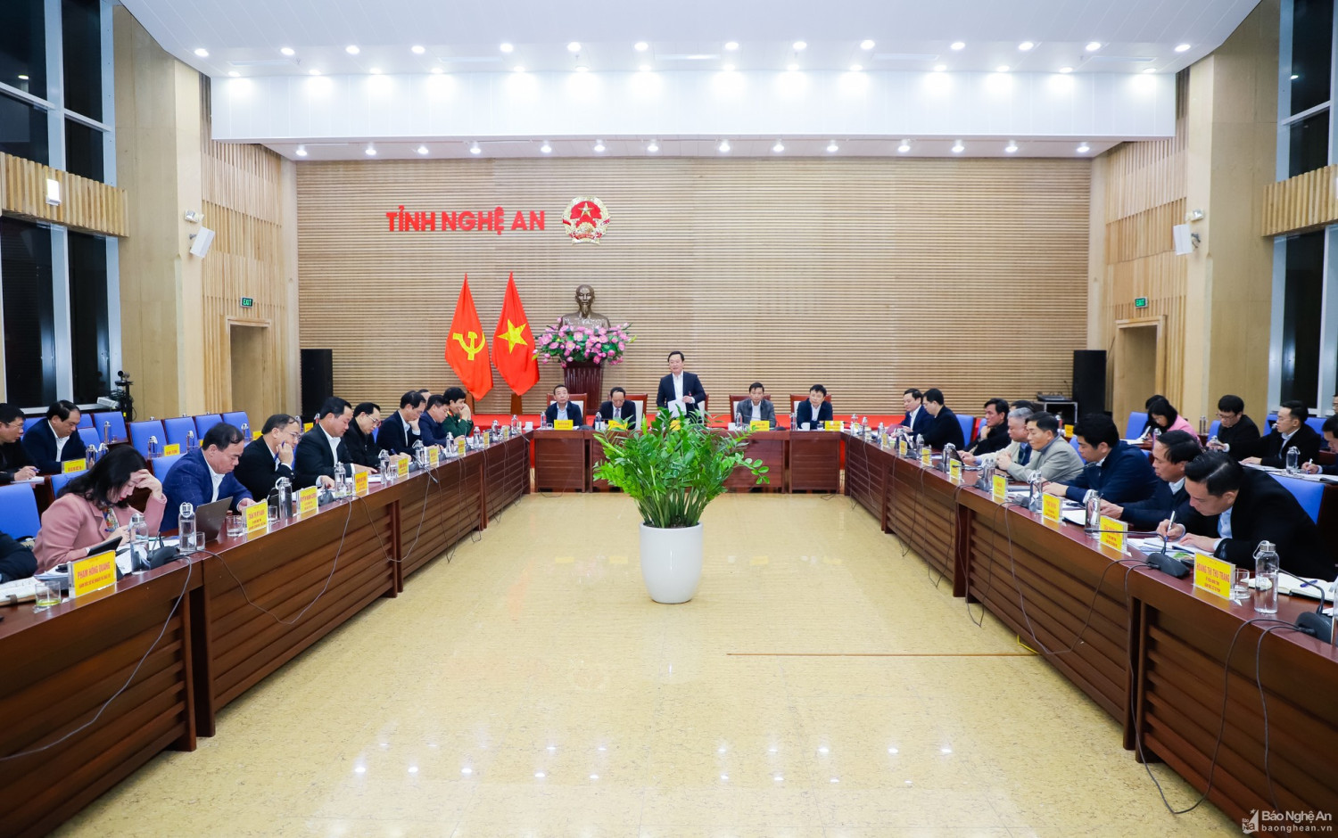 Chủ tịch UBND tỉnh Nguyễn Đức Trung: Quyết tâm cao hơn, nỗ lực lớn hơn, hành động quyết liệt hơn để hoàn thành các mục tiêu, chỉ tiêu đề ra