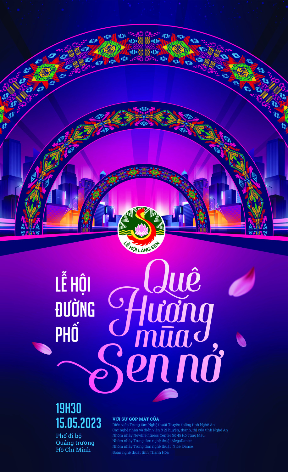 Lễ hội Làng Sen năm 2023 với nhiều hoạt động đa sắc màu