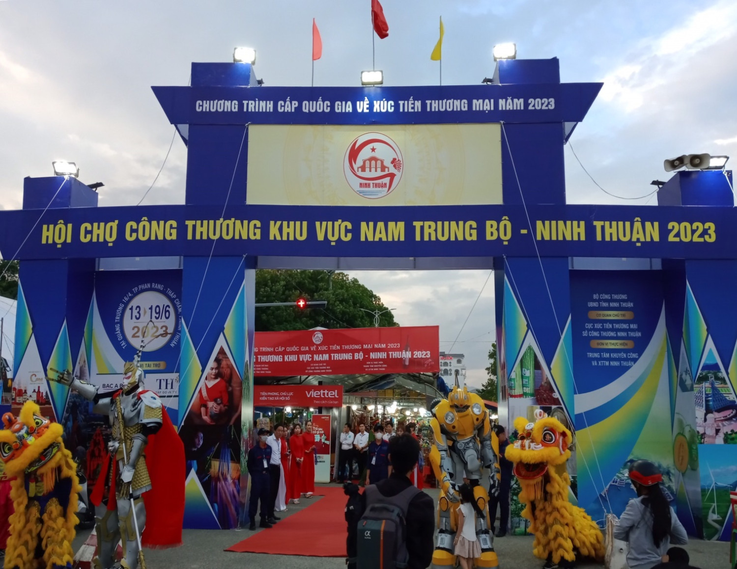 Hội chợ Công thương khu vực Nam Trung Bộ - Ninh Thuận 2023 - "Thúc đẩy quan hệ hợp tác kinh tế, thương mại và xúc tiến đầu tư của khu vực"