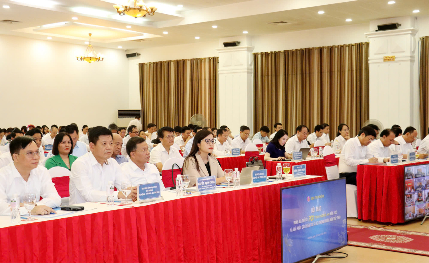 Hội thảo đánh giá chỉ số PCI tỉnh Nghệ An năm 2023 và giải pháp cải thiện chỉ số PCI trong những năm tiếp theo